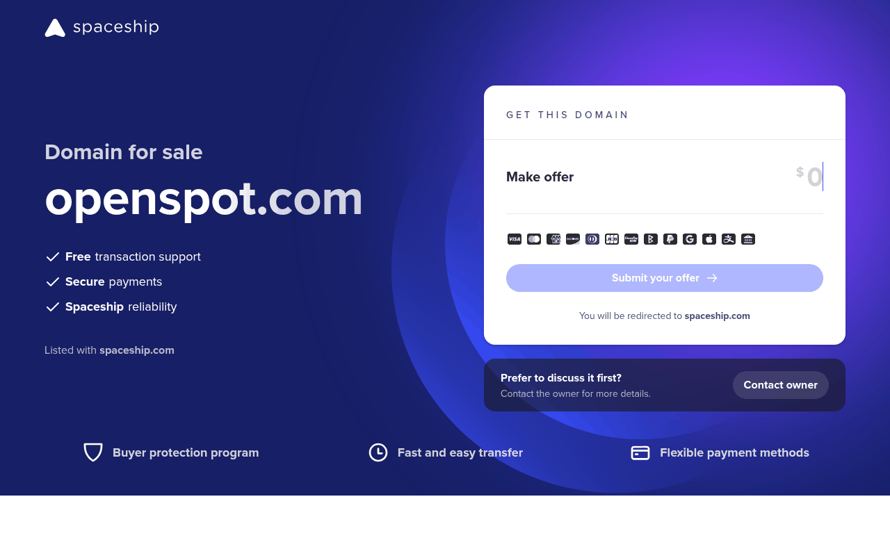 OpenSpot cover image
