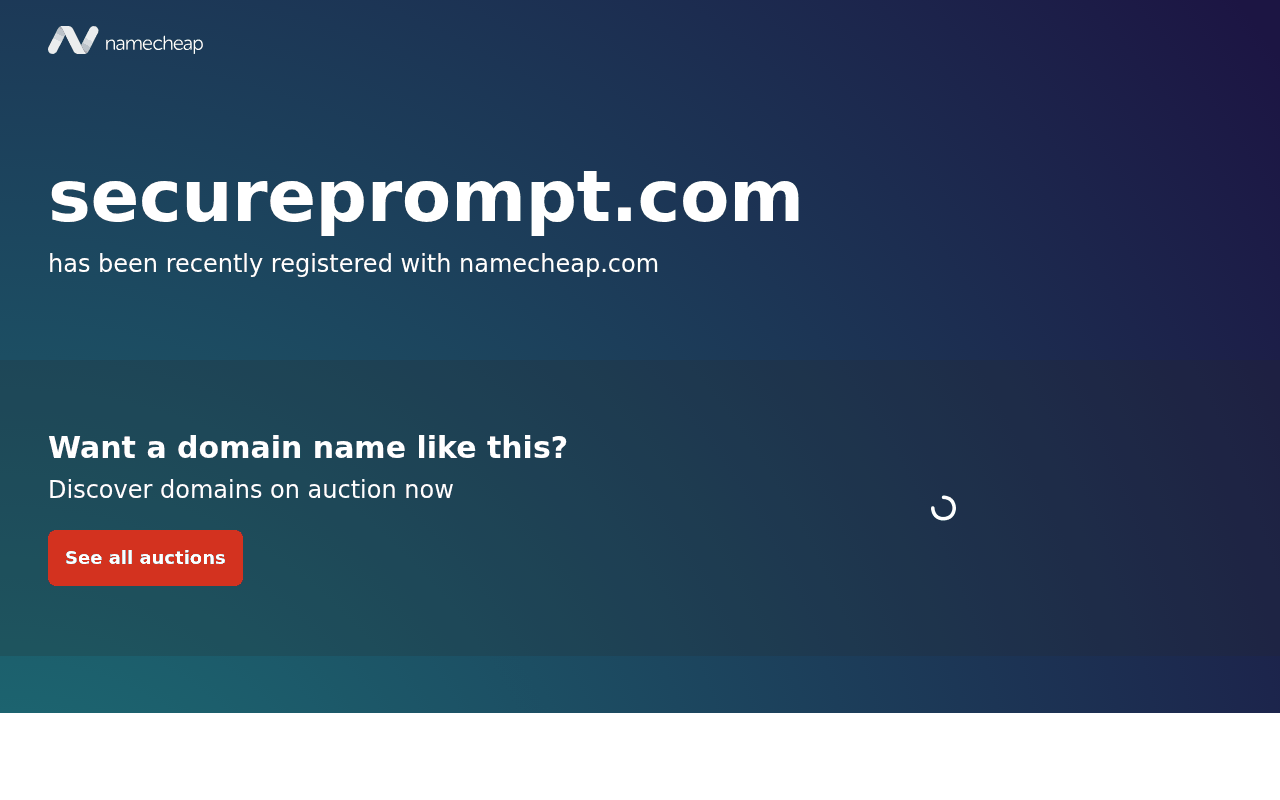 Secure Prompt cover image